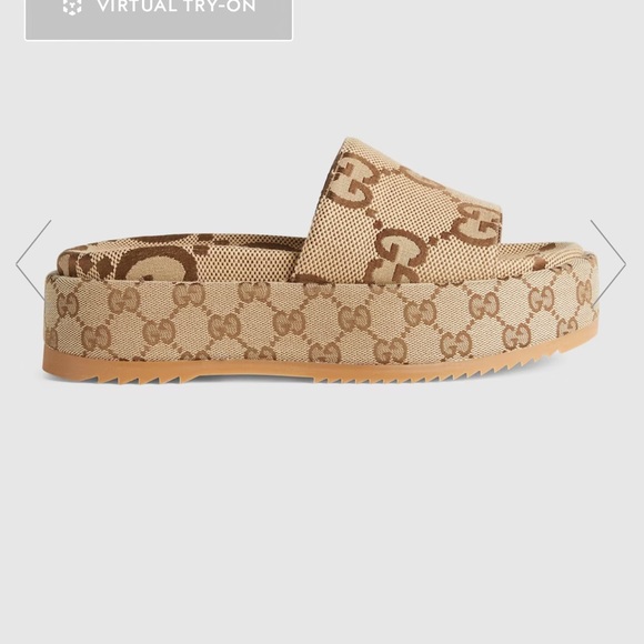 Gucci Women’s Platform Slide Sandals - Picture 5 of 9